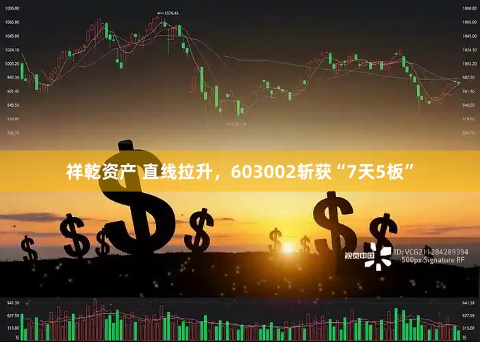 祥乾资产 直线拉升，603002斩获“7天5板”